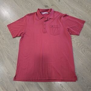 Travis Mathew Red Polo Shirt